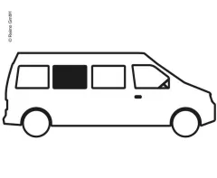 Schiebefenster Fiat Ducato ab Bj. 07, 1360x585, Mitte rechts, Carbest Fenster