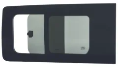 Schiebefenster VW Caddy Maxi,hin.rechts, ab Bj.2021, Echtglas 830x470