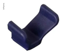 Schienenendkappe blau für Fiamma Fahrradschiene