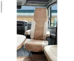 Schonbezug 2-teilig (ISRI) für Ducato (2007/2014), beige/sand
