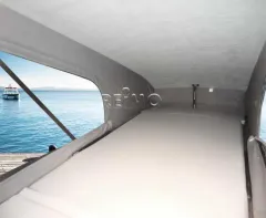 SD Bett Caddy Maxi, hinten hoch Schlaffläche ca.193x93 cm 4cm Schaum.