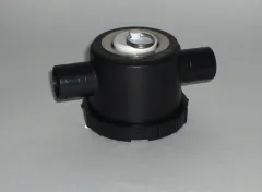 Siphon 39mm mit 2. Anschluss und Restesieb