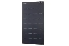 Solarpanel flexibel 110W,1100x540x2,5mm,ETFE Oberfläche schwarz,6m Kab