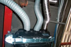 Spezielles PVC- Warmluftrohr