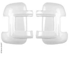 Spiegelprotektor Fiat Ducato, lange Version, weis