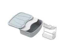 Spülbeckeneinsatz f.Argent Spülen,Brett,Abtropfgef.Deckelhalt,Schüssel