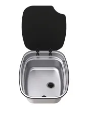 Spüle Edelstahl rechteckig B360 x T470mm 9,5 Liter