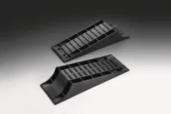 Standard-Ausgleichskeil schwarz, Tragkraft 4t pro Achse