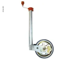 Stützrad mit Waage 230x80,Felge Stahl, Reifen Vollgummi