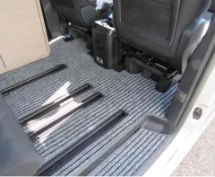 Teppich Wohnraum mit Schienen, Citroen Camster, grau