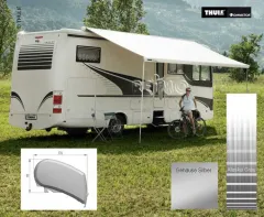 Thule Dachmarkise 9200 Länge: 5,0m Gehäuse: silber