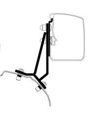 Thule Markise 3200, Adapter Ford Transit/Tourneo Custom Fixed RHD