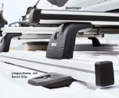Thule Roof Rack Querträger für Roof Rack Längsschienen