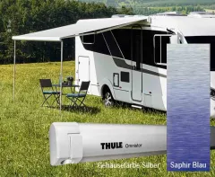 Thule Wandmarkise 5200 4,5m Gehäuse silber, Farbe: Saphir Blau