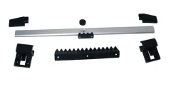 Tischgleitschiene Stilo silber, 950mm
