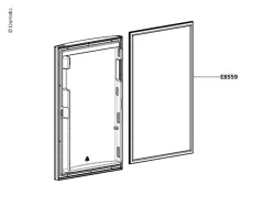 Türdichtung Magnetdichtung - RM840X - Schwarz