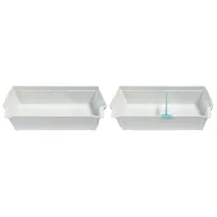 Türfächer inkl. Flaschenhalterung für Thetford-Kühlschrank T1090, 2 Stück -