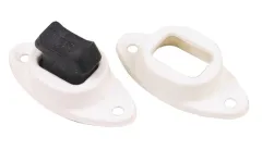 Türfeststeller Kunststoff 3-teilig weiß