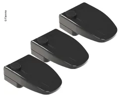 Türsicherung Außen Safe Door 3 Stk. schwarz