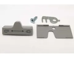 Türverriegelung Dometic Serie 7 grau, gerade Tür