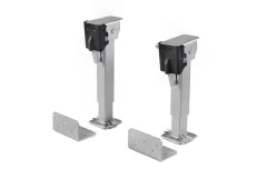 Universal-Kurbelstütze 2 Stück Länge von 330 bis 530 mm verstellbar