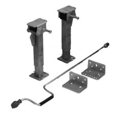 Universal-Kurbelstütze 290-490mm, Hubkraft 500kg/Stütze, 1 Paar