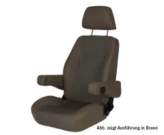 Vansitz S8.1 Bezug Ara schwarz/grau