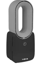 Ventilator Tischventilator mit Akku, USB-Ladekabel,12,4x9x30 cm