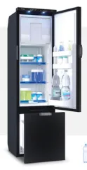Vitrifrigo Kompressorkühlschrank, SLIM 150 schwarz