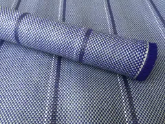 Vorzeltteppich, Zeltteppich Arisol in blau, 2,5 m x 4,5 m