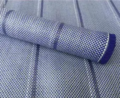 Vorzeltteppich, Zeltteppich Arisol in blau 2,5 m x 6 m