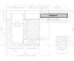 VW T3 Ablageboard Fahrerseite Granitto Schichtstoff für Einrichtung Florida
