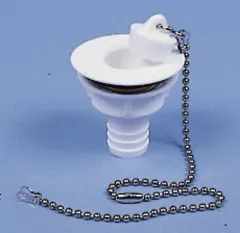Wasserablaufgarnitur gerade - Schlauch 3/4", Ablauföffnung 19 mm