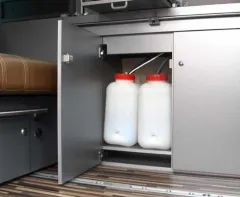 Wasseranlage für VW T6/T5/T4 und Mercedes Vito lang CityVan - eingebaut