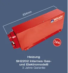Webasto Einbau Gas/Elektroheizung 12V 2KW