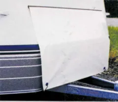 Winterfeste Flaschenkastenabdeckung