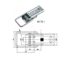 Winterhoff Bordwandverschluss BV 70-1