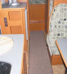 Wohnraumtepp.150x50 grau