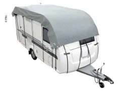 Wohnwagen Schutzdach 705x300cm, grau, atmungsaktiv