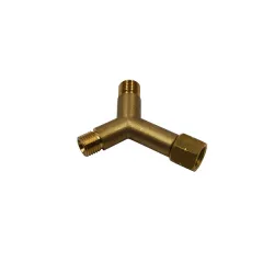 Y-Adapter um 2 Schläuche an 1 Regler zu befestigen