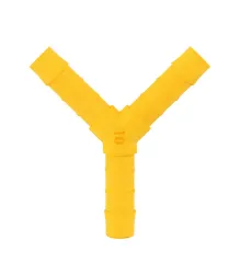 Y-Verbinder für 10mm Schlauch 2Stk. Weißgelb