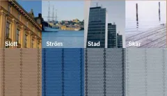 Zeltstoff Stockholm, Design Ström, 3,5 x 3 m