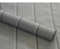 Zeltteppich Arisol Dunkelgrau 3x5m, inkl. Tasche, Clips + Heringe