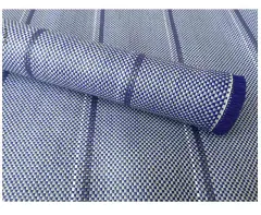 Zeltteppich Arisol in Blau 3x6m, inkl.Tasche, Clips + Heringe