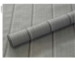 Zeltteppich Arisol Standart, grau, B250xL450cm, gestreift, 300g/m2