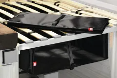 Zoombox 1, Die Staubox unter dem Bett, Höhe: 20-38cm, Breite: 75cm, Tiefe: 110cm