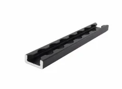 Zurrschiene extra schmal - Schwarz